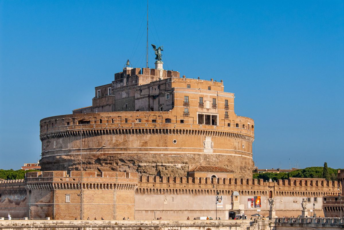Vista suCastel Sant'Angelo, all'interno del quale è possibile trovare il museo dove Edilerica ha realizzato un intervento di consolidamento strutturale e restauro architettonico