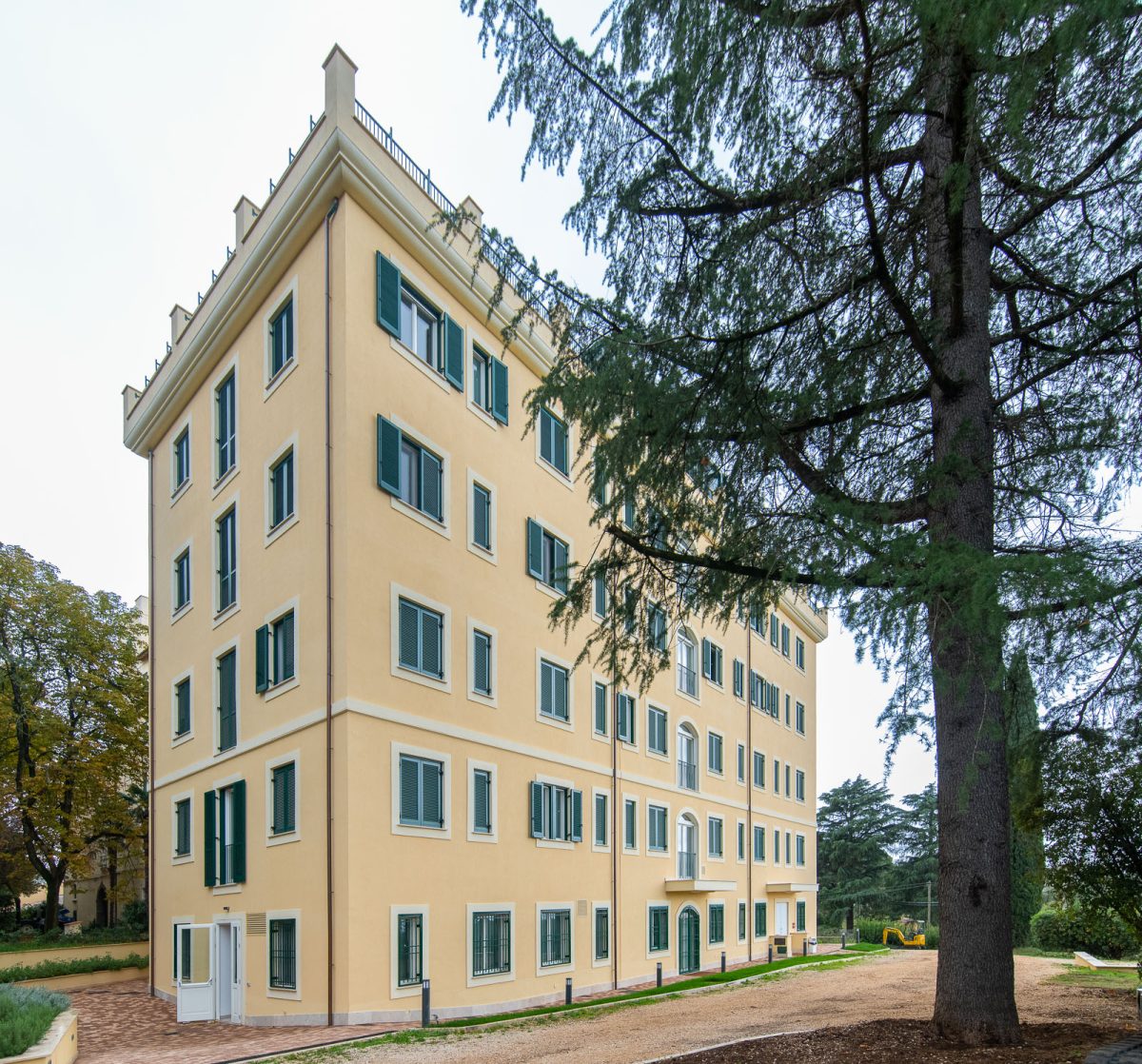Il Neubau a seguito della ristrutturazione con demolizione e ricostruzione realizzata da Edilerica presso San Pastore a Gallicano nel Lazio